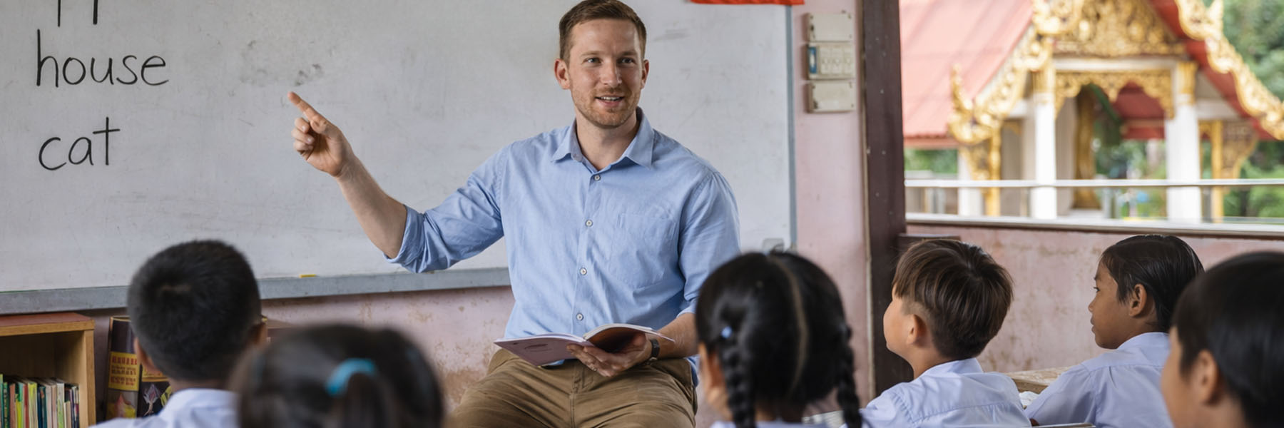 Thailand TEFL Engels les geven onderwijs leerlingen in het buitenland