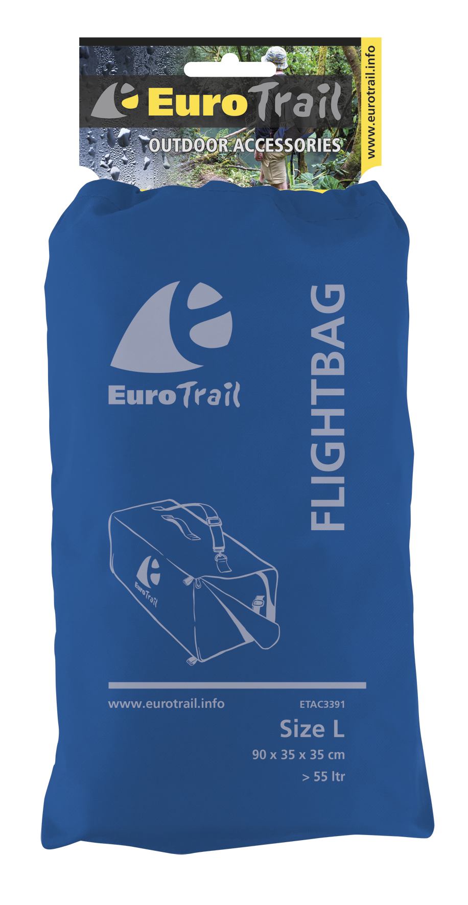 Flightbag Large blauw ETAC 3391