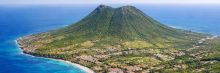 sint eustatius duiken quil gebergte