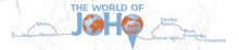 The world of JoHo footer met landenkaart