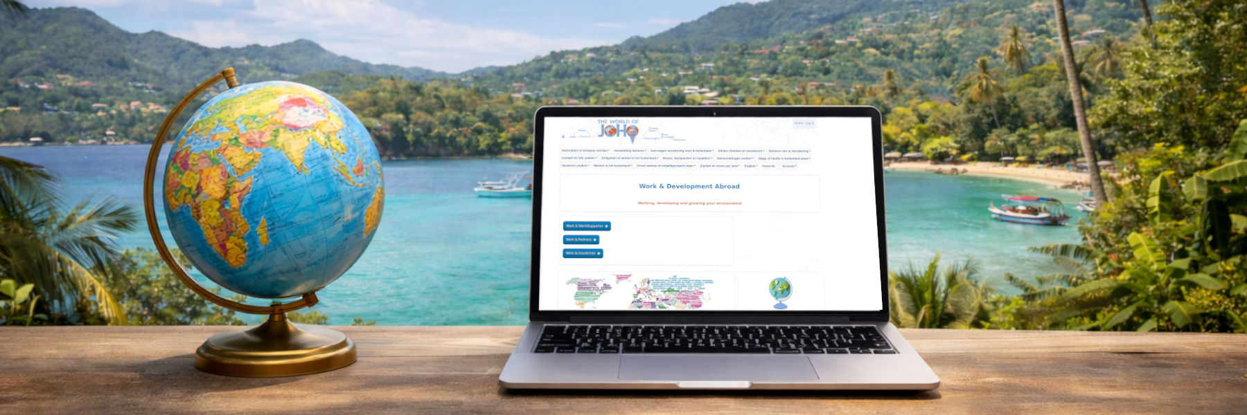 werkvakantie working holiday digital nomad werk